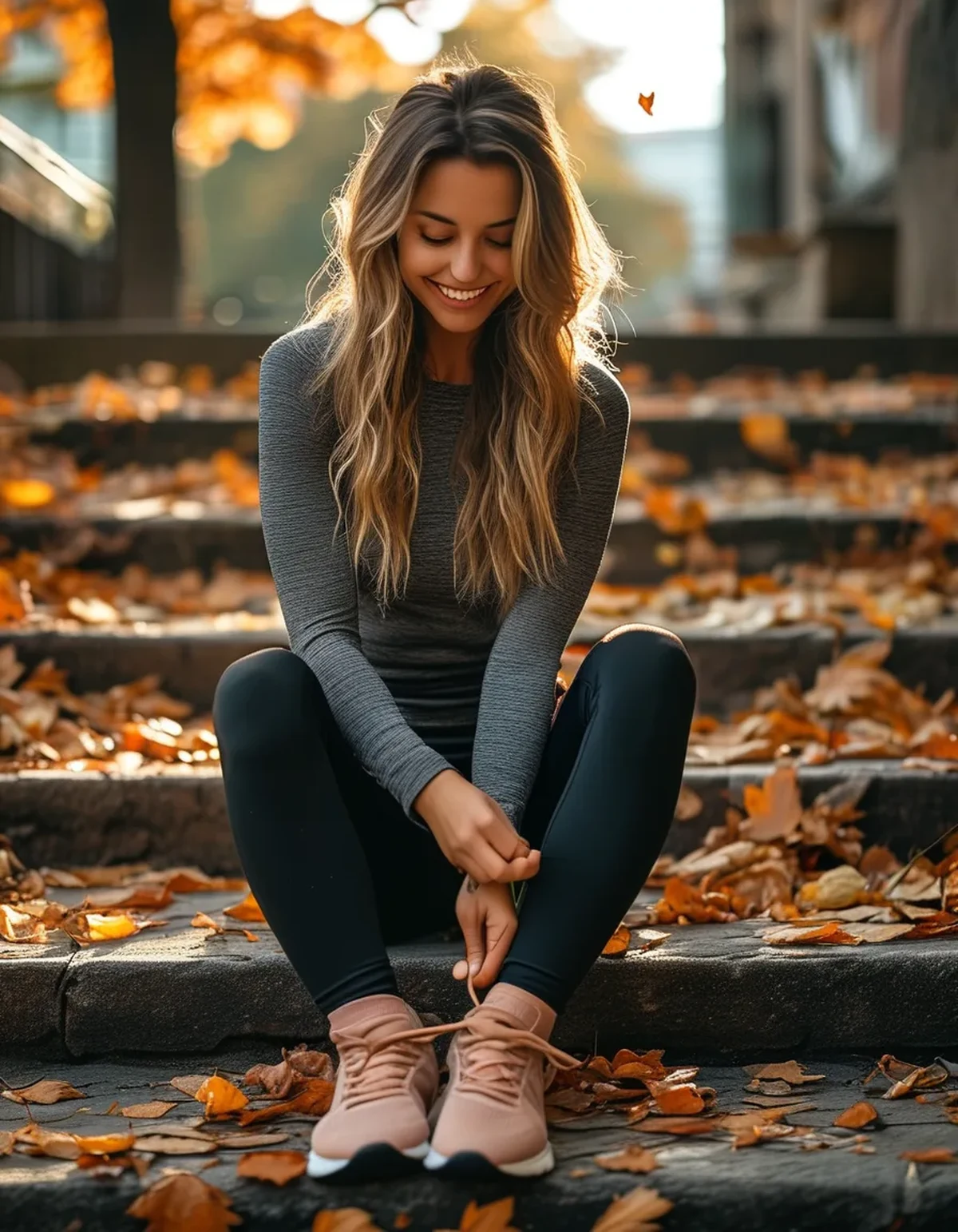 The Sock Decision That Makes or Breaks Ankle-Length Leggings in Fall