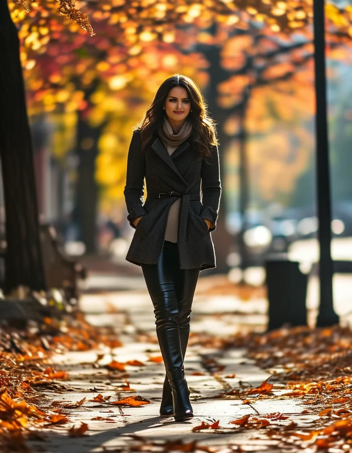Ankle-Length Leggings with Boots: Where the Hem Should Land